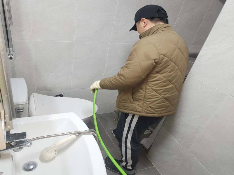 김포 변기막힘 작업사례 6