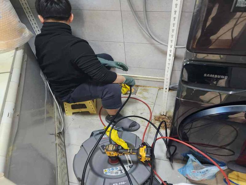 김포 싱크대막힘 작업사례 10